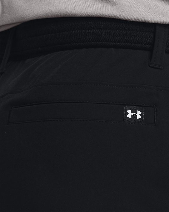 Men's UA Drive Tapered Pants in Black image number 3